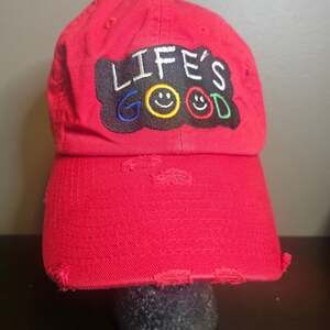 Good Vibes Only Embroidered Baseball Cap